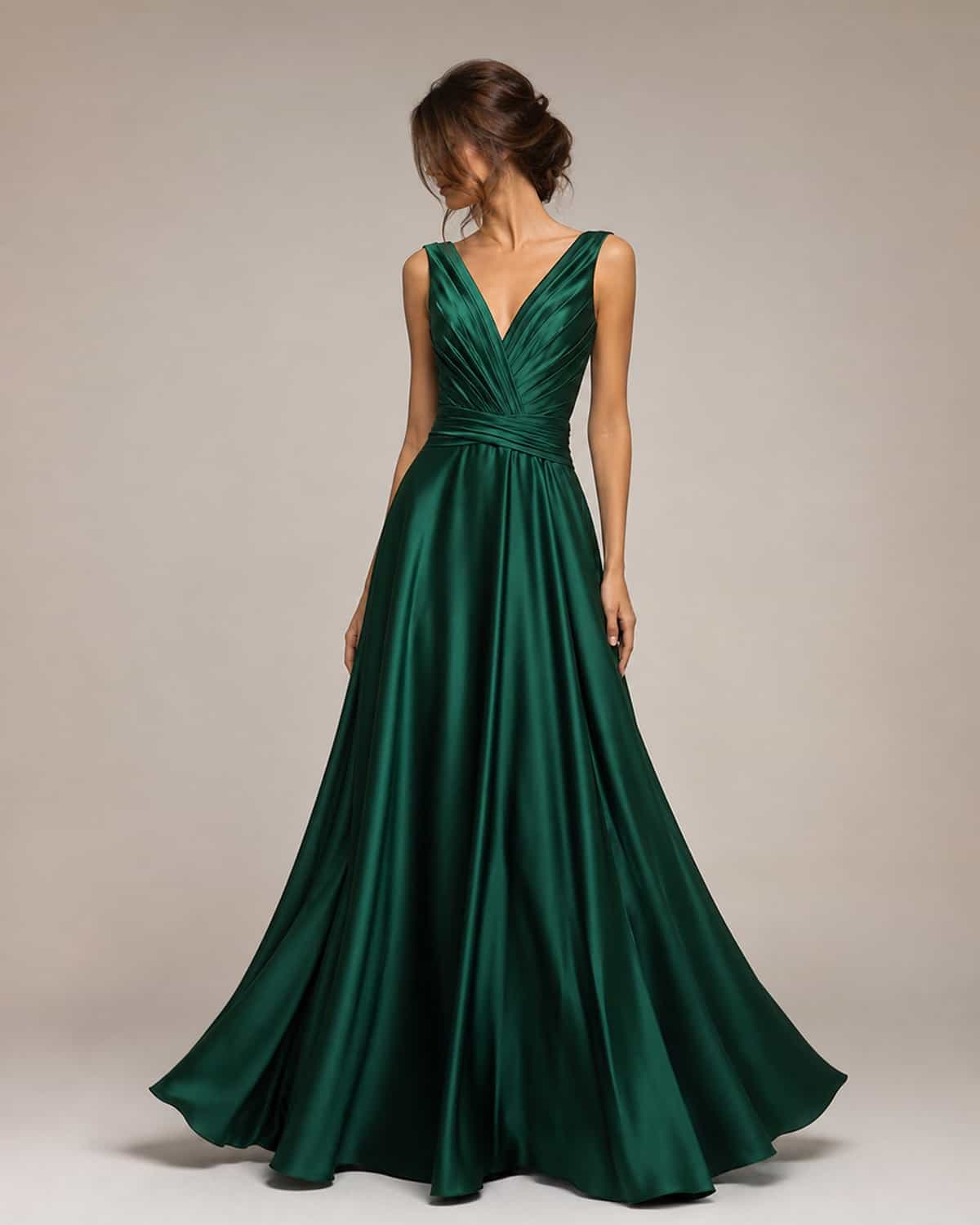 Aurora Silk Gown