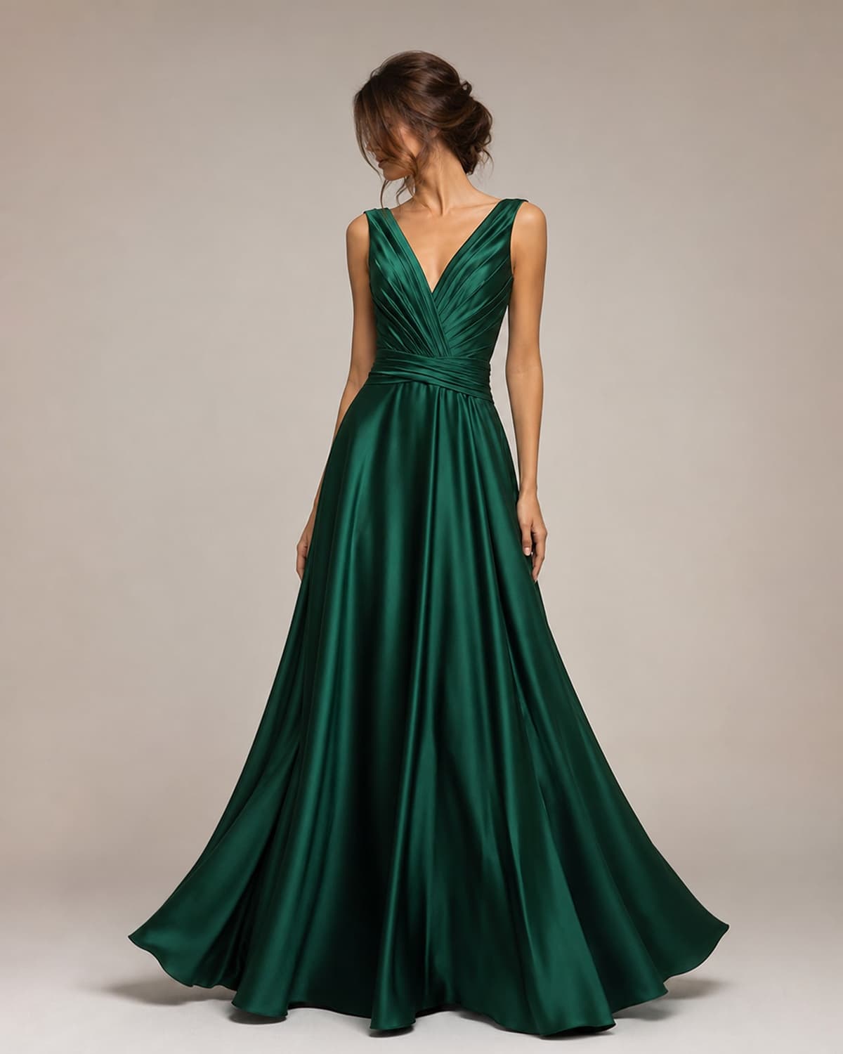Aurora Silk Gown